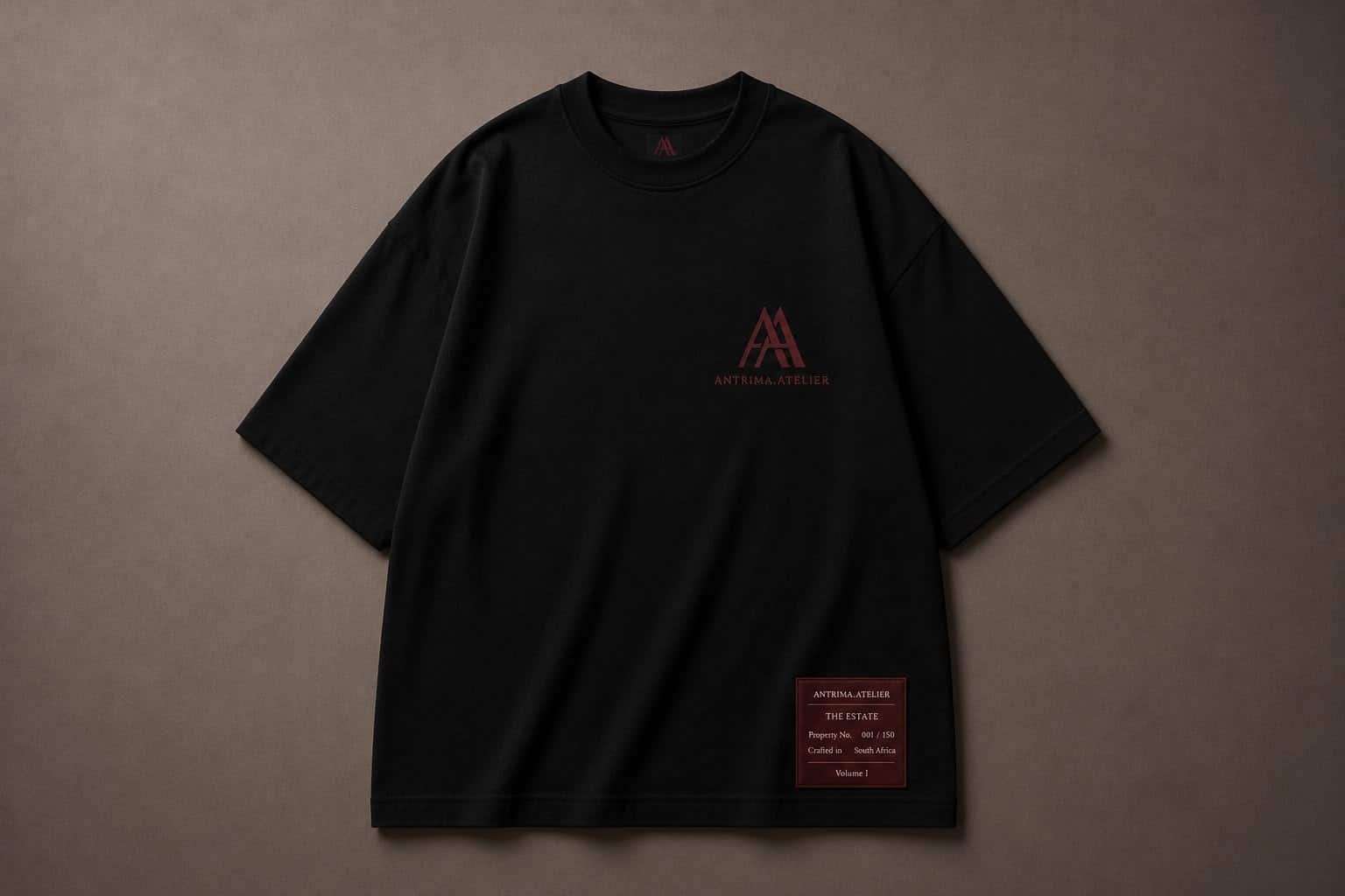 Antrima Atelier - The Estate - Volume I T-Shirt - Black